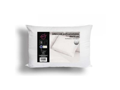 Oreiller anti-acarien confort 50x70 cm, par Intemporel Blanc