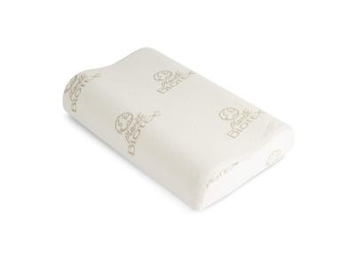 Oreiller ergonomique mousse m&eacute;moire v&eacute;g&eacute;tale ma&iuml;a 40x60