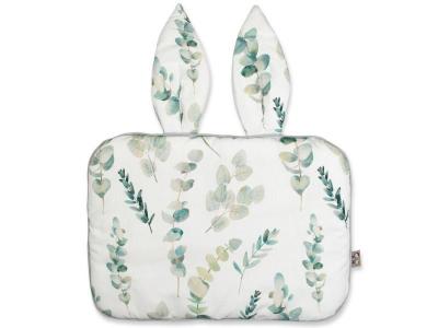 Sevira Kids - Oreiller Extra Plat Lapin, Eucalyptus Made in France