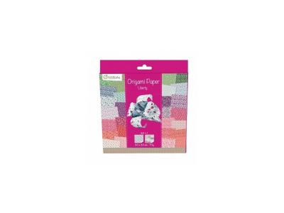 Avenue mandarine - Papier Origami Liberty - Pochette 60