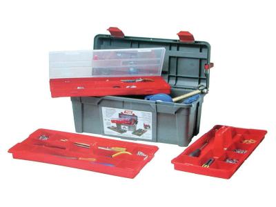 Outifrance - Boite &agrave; outils avec 2 baladeurs et un organiseur