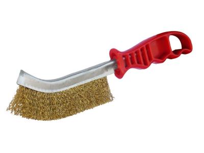Brosse Metallique Convexe Acier Laitonn&eacute; Outifrance
