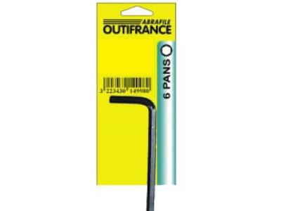 Cle 6 pans male ch-vana 6mm vrachex key wrench cr-v