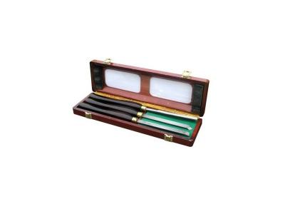 Outifrance - 3 Outils de tourneur manche bois Pro
