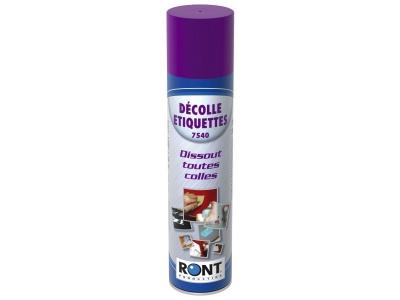 D&eacute;colle &eacute;tiquette 520 ml en a&eacute;rosol Ront Production