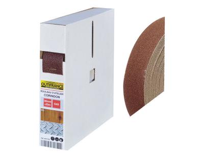 Rouleau D'atelier Corindon 38mm X 25m Gr.120