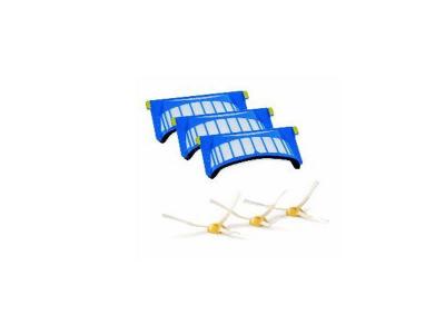 Pack 3 filtres aerovac et 3 brosses late reference : acc231