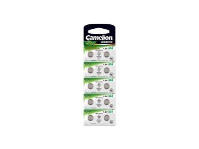 Pack De 10 Piles Camelion Alcaline Ag4 0% Mercury/hg