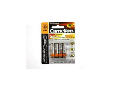 Camelion - 4 piles rechargeables ( accus ) AAA / HR03 NiMH 1000mAh