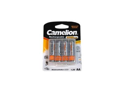 Camelion - 4 piles rechargeables ( accus ) AA / LR6 NiMH 2700mAh