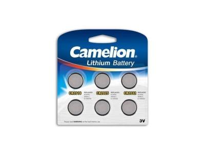 Pack Mix de 6 piles Camelion Lithium CR2016, CR2025, CR2032 (13000600)