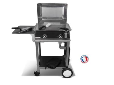 Pack plancha &eacute;lectrique planchaelec classic 600 carbon - chariot rivoli