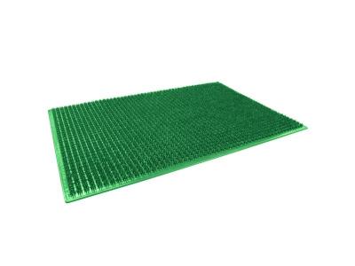 Douceur d'int&eacute;rieur D&eacute;cor Line 1740475 Tapis d'Entr&eacute;e Rectangle Poly&eacute;thyl&egrave;ne Vert 58 x 38 cm