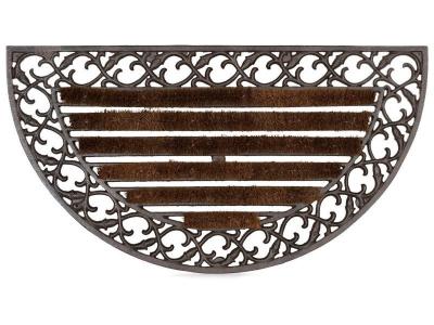 Paillasson tapis porte d&rsquo;entr&eacute;e essuie-pieds fonte 72 x 39 cm 2013037