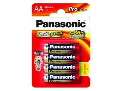 Pack de 4 piles Panasonic Pro Power AA-LR6 