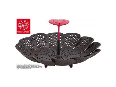 TEFAL INGENIO Panier vapeur K2071614 noir et rouge