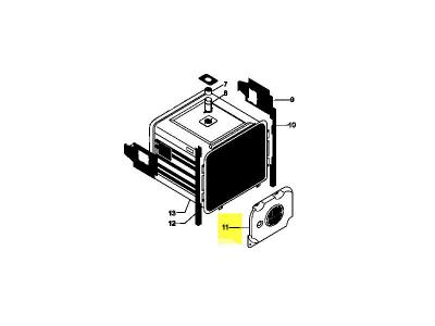 Panneau Emaill. Piro Pour Four Scholtes - C00265351