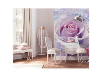 Photo murale - 184 x 248 cm - panoramique intiss&eacute; - Delicate Rose