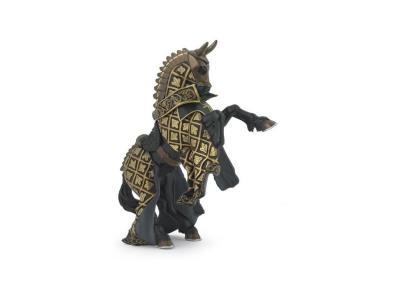 PAPO Figurine Cheval du Ma&icirc;tre des armes cimier taureau Pour Enfant