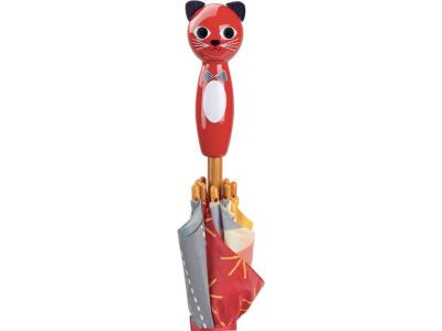 Parapluie chat - ingela p.arrhenius - h 70 cm - rouge