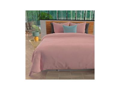 Intemporel Boh&egrave;me Parure Housse de Couette, Rose, 260 x 240 cm