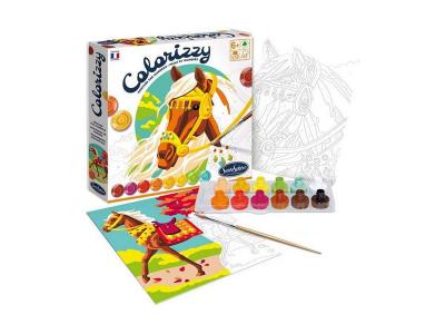 SentoSph&egrave;re- COLORIZZY-Chevaux, 4506, Ensemble de 17 pi&egrave;ces