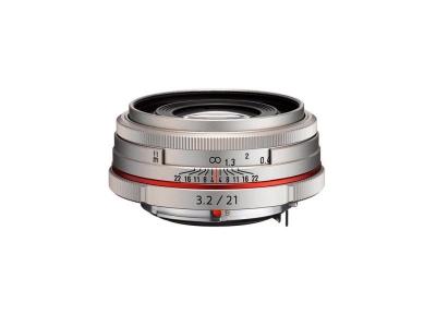Pentax objectif 21mm f/3.2 hd ed al limited silver