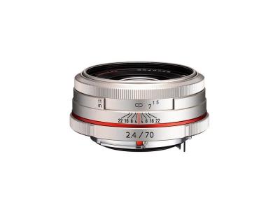 Pentax objectif 70mm f/2.4 hd ed al limited silver 