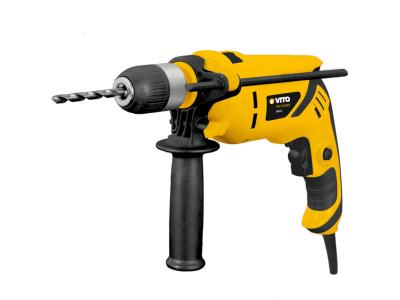 Perceuse &agrave; percussion 850W VITO mandrin 13mm auto serrant -poign&eacute;e SOFT GRIP variateur de vitesse