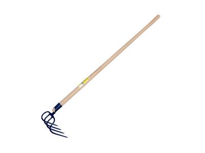 PERRIN - Crocs &agrave; fumier &agrave; douille 4 dents 21 cm emmanch&eacute; 135