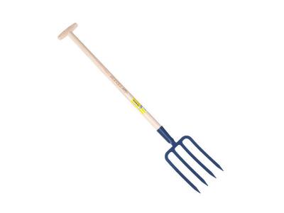 Perrin - fourche &agrave; b&ecirc;cher douille 4 dents 27 cm manche en t 638327