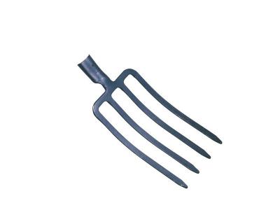 PERRIN - Fourche &agrave; b&ecirc;cher douille 4 dents 27 cm sans manche