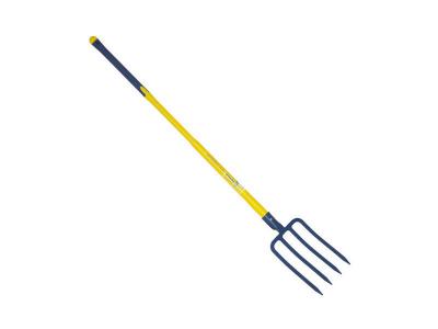 Fourche &agrave; b&ecirc;cher douille 4 dents 29 cm manche tri-gripp 110