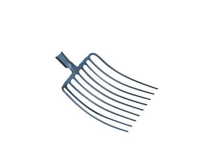 Outils perrin Fourche a Cailloux Douille Manche Poign&eacute;e en YD, 9 Dents