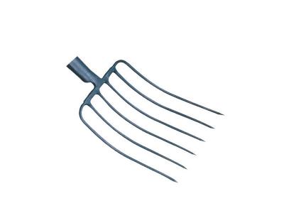 Outils perrin Fourche &agrave; Ensilage sans Manche, 6 Dents, 35cm Largeur