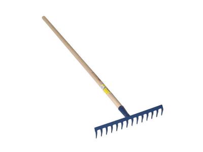 Outils Perrin - R&acirc;teau 14 dents courbes emmanch&eacute; 1,65m soud&eacute;