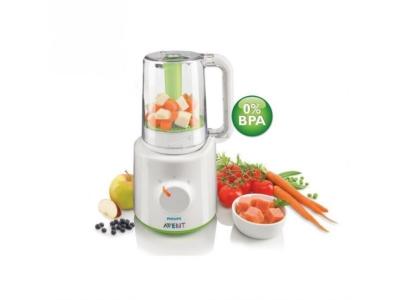 Mixeur cuiseur Philips Avent SCF 870/23 Blanc et Vert