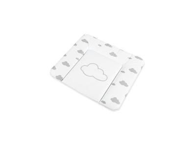 Pinolino Matelas &agrave; langer Komfort plastique design W&ouml;lkchen gris