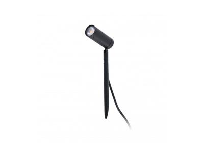 Faro - Spot piquet ext&eacute;rieur Seth LED IP44 H28 cm - Noir Rose