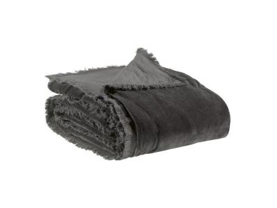 Vivaraise - Plaid en coton et polyester Fara 200 x 135 cm ombre