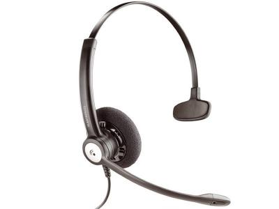 Plantronics entera qd binaural (hw121n a) noise cancelling 79181-13