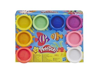 Hasbro Play Doh 8 pack Rainbow, P&acirc;te &agrave; modeler