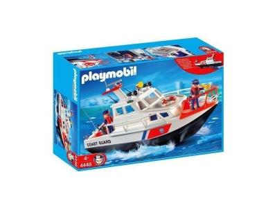 Playmobil City Action 4448 - Gardes-C&ocirc;te Et Bateau