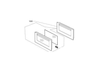 Porte Assemblee De Four Rep 1000 Pour Four Whirlpool - 481069112231