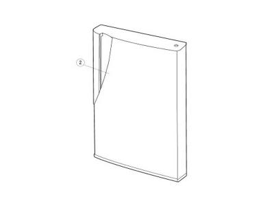 PORTE COMPLETE PARTIE REFRIGERATEUR pour REFRIGERATEUR SAMSUNG - DA9110304W