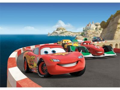 Poster g&eacute;ant cars europe disney 255x180 cm 