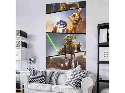 Vd-026 Moments deRebels Star Wars papier peint - Multicolore