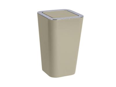 Wenko 22456100 poubelle candy taupe 18 x 28,5 x 18 cm