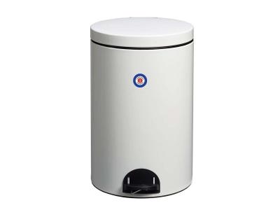 Rossignol - Poubelle de cuisine &agrave; p&eacute;dale 14L elora - Blanc