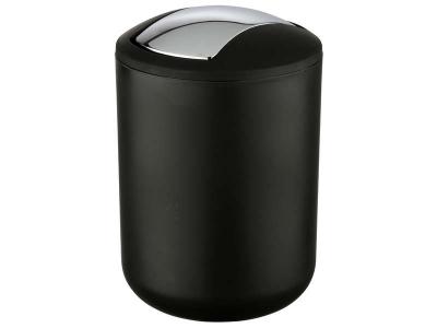 Wenko 21211100 brasil poubelle noir 2 l dimensions 14 x 14 x 21 cm